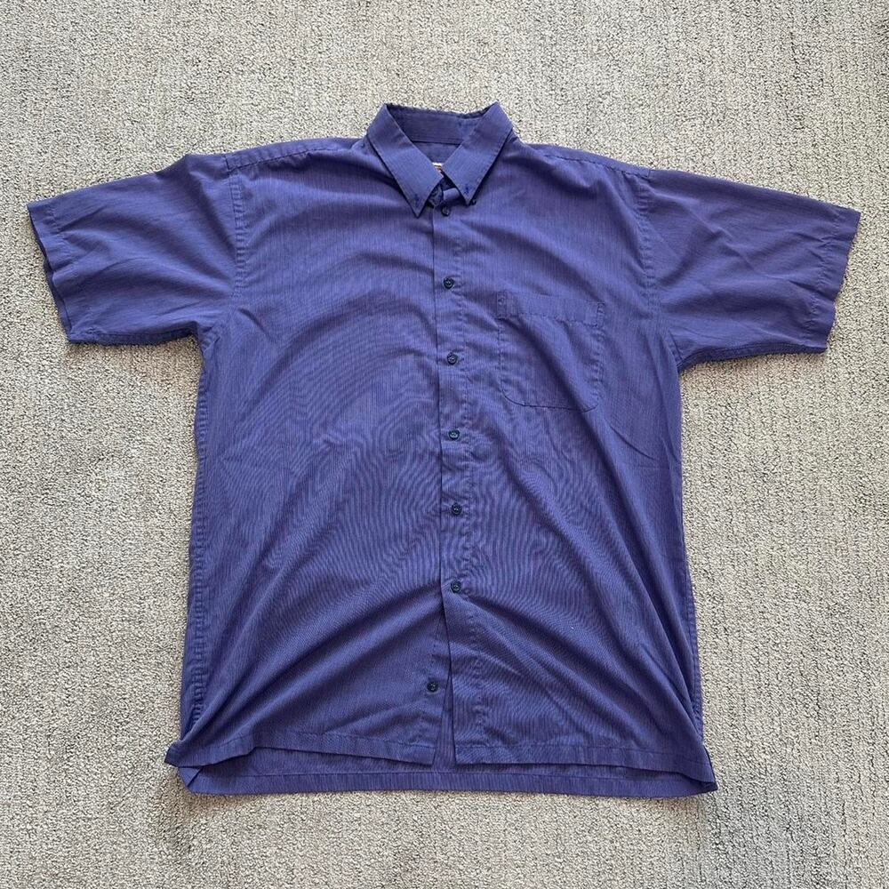 Super Sick Vintage Sahara Purple Button Up Shirt